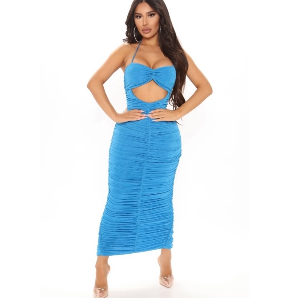 Blue Maxi Dress